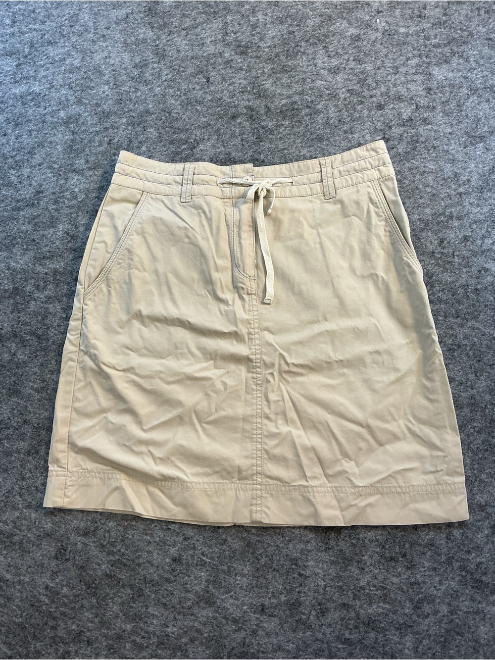 Topi Ranch Tan Cargo Skirt Size 6